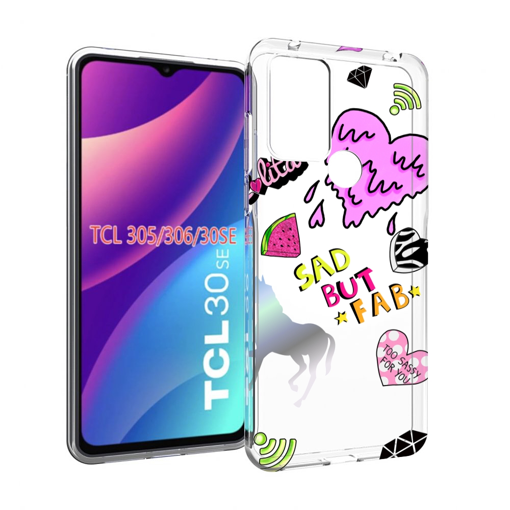 

Чехол MyPads красивые-смайлики для TCL 30SE/305/306/30E, Tocco