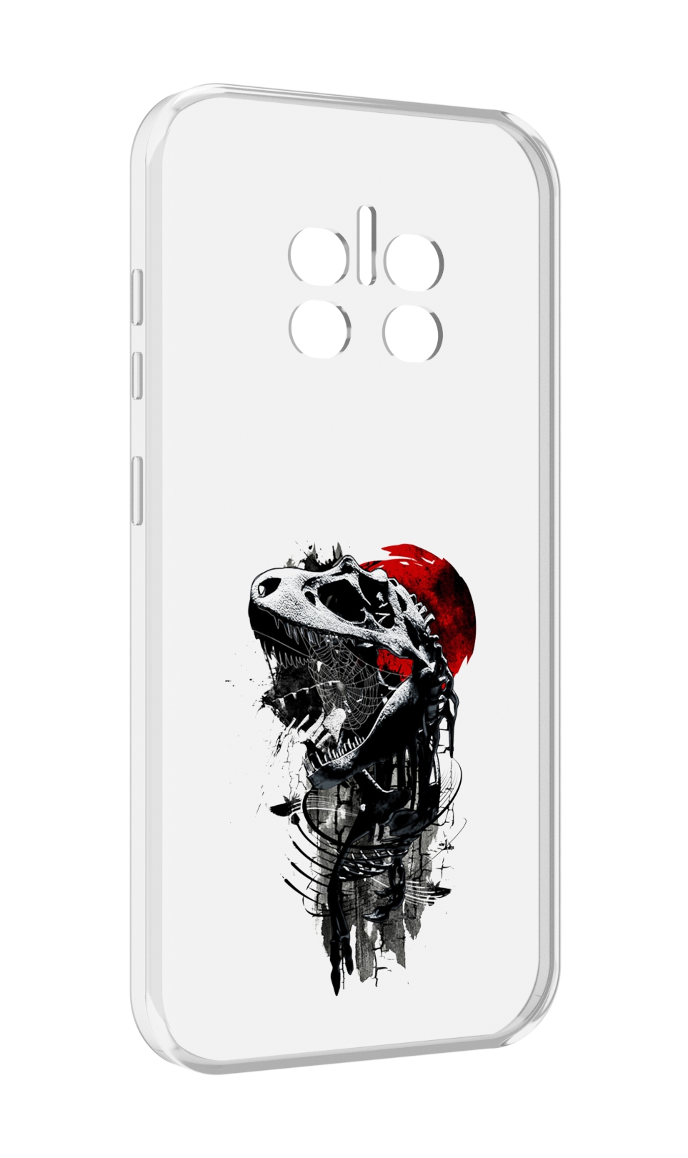 

Чехол MyPads вымерший динозавр для Doogee V11, Прозрачный, Tocco