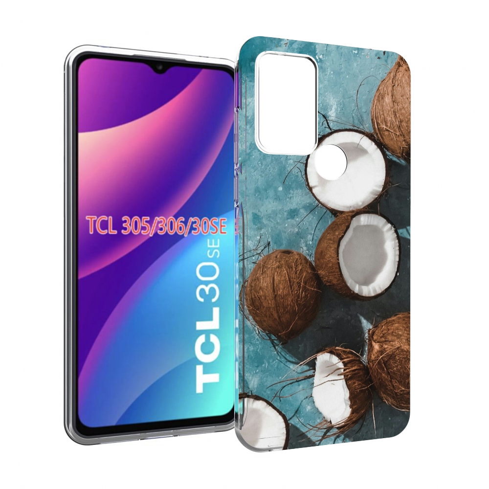 

Чехол MyPads красивые-кокосы для TCL 30SE/305/306/30E, Tocco
