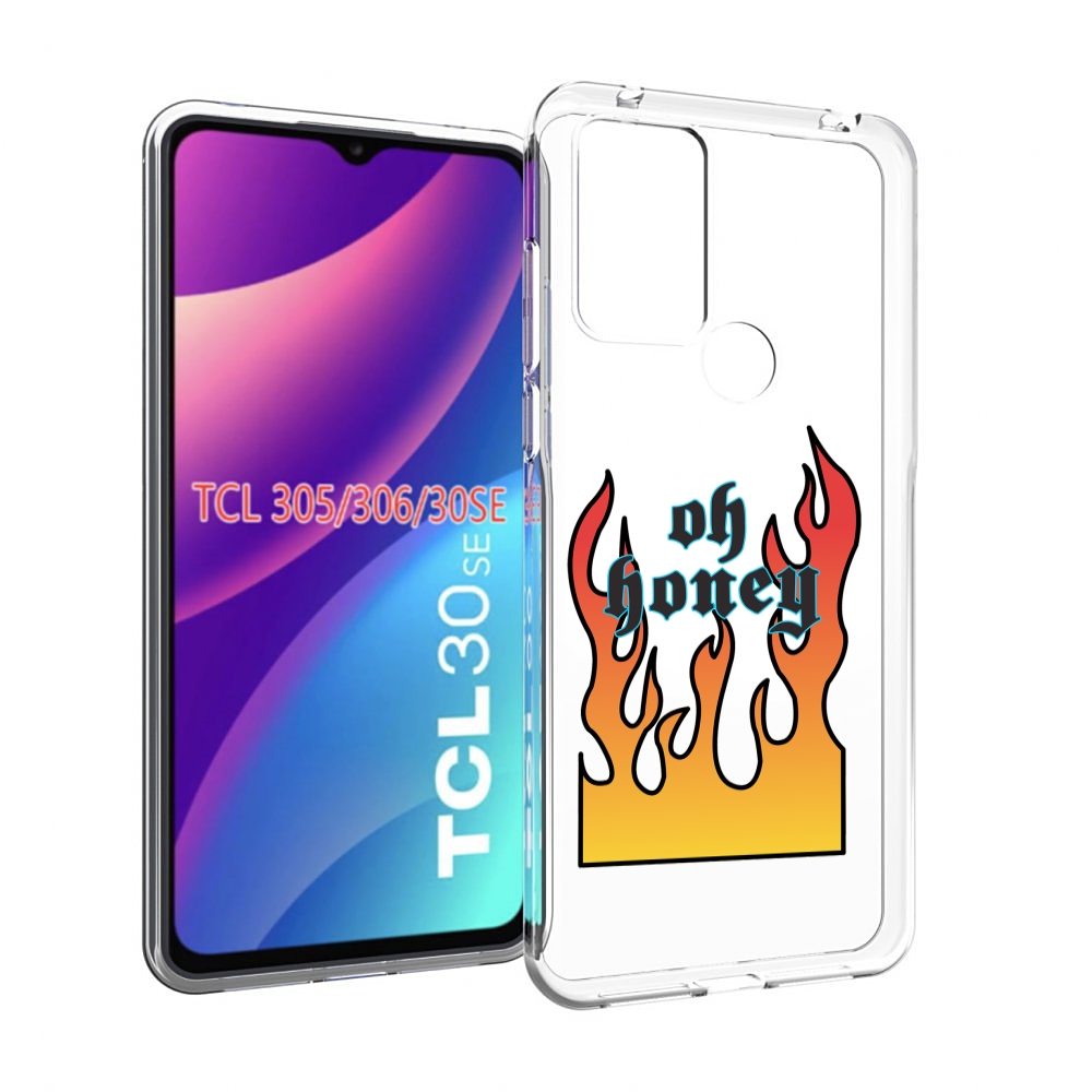 

Чехол MyPads красивое-пламя для TCL 30SE/305/306/30E, Tocco