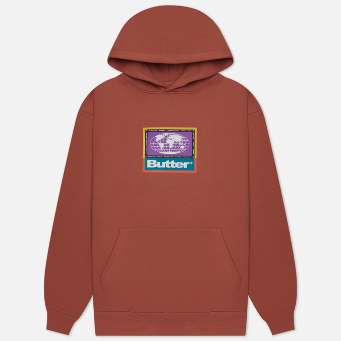 

Худи мужское Butter Goods Trek Logo Hoodie оранжевое L, Trek Logo Hoodie