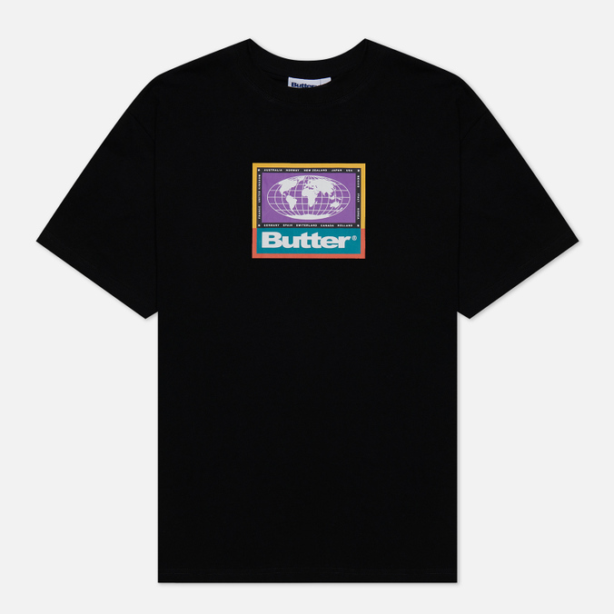 

Футболка мужская Butter Goods Trek черная S, Trek