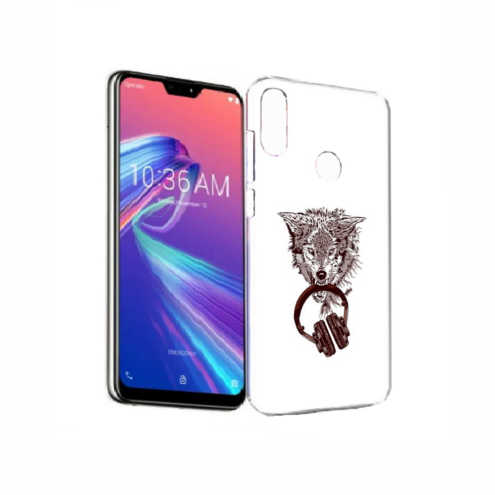 

Чехол MyPads Tocco для Asus ZenFone Max Pro (M2) (ZB631KL) дикий волк, Прозрачный, Tocco