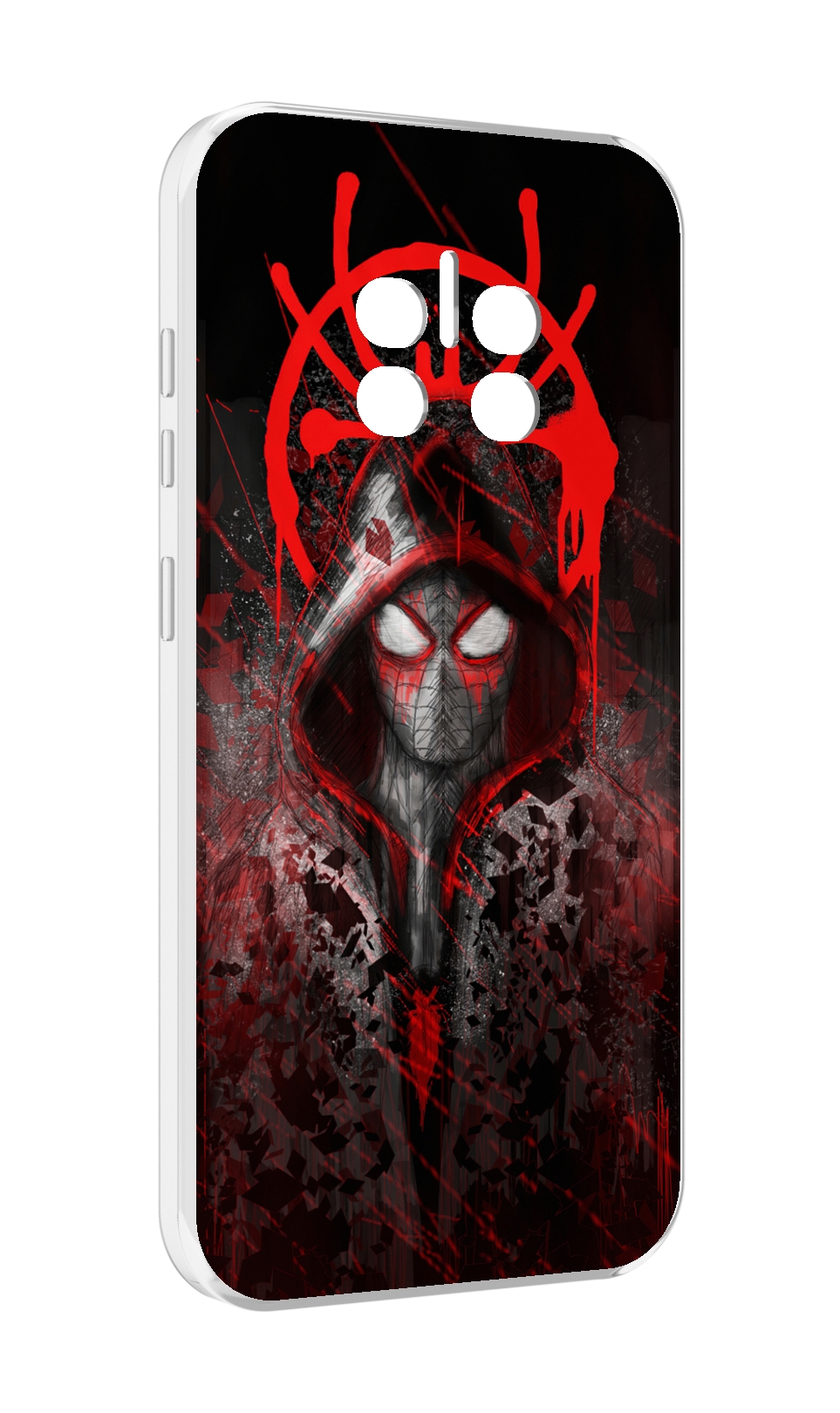 

Чехол MyPads страшный человек паук мужской для Doogee V11, Прозрачный, Tocco