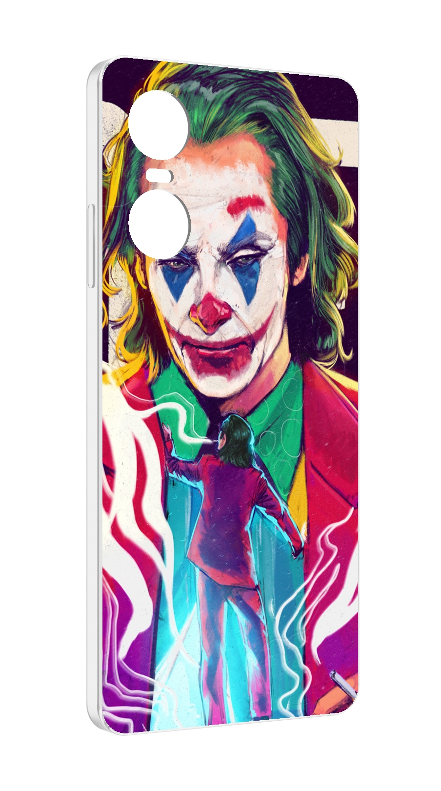

Чехол MyPads джокер-у-джокера для Tecno Pop 6 Pro, Прозрачный, Tocco