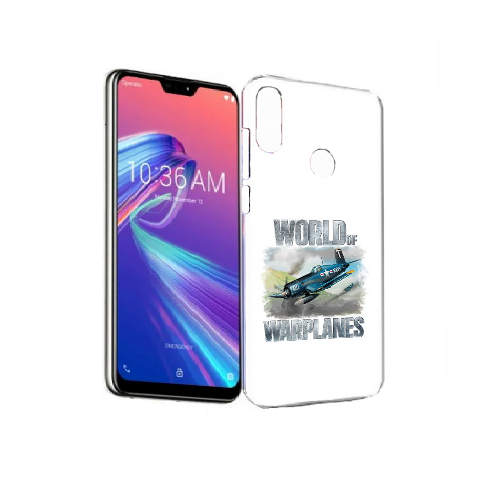 

Чехол MyPads Tocco для Asus ZenFone Max Pro (M2) (ZB631KL) Боевой самолет, Прозрачный, Tocco