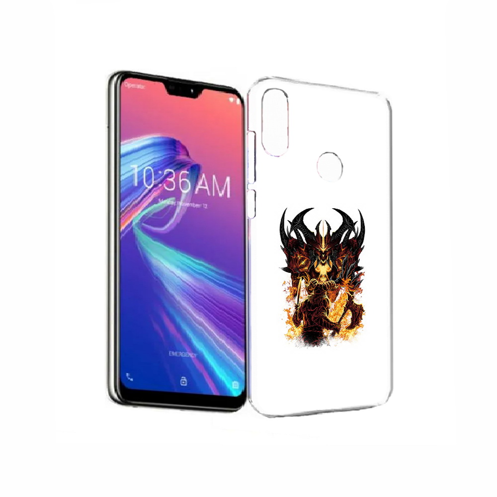 Чехол MyPads Tocco для Asus ZenFone Max Pro (M2) (ZB631KL) демон shadow fiend
