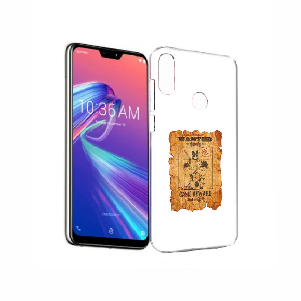 Чехол MyPads Tocco для Asus ZenFone Max Pro (M2) (ZB631KL) дедпул