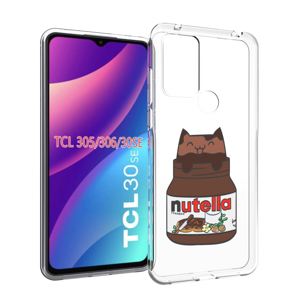 

Чехол MyPads кошечка-в-нутелле для TCL 30SE/305/306/30E, Tocco
