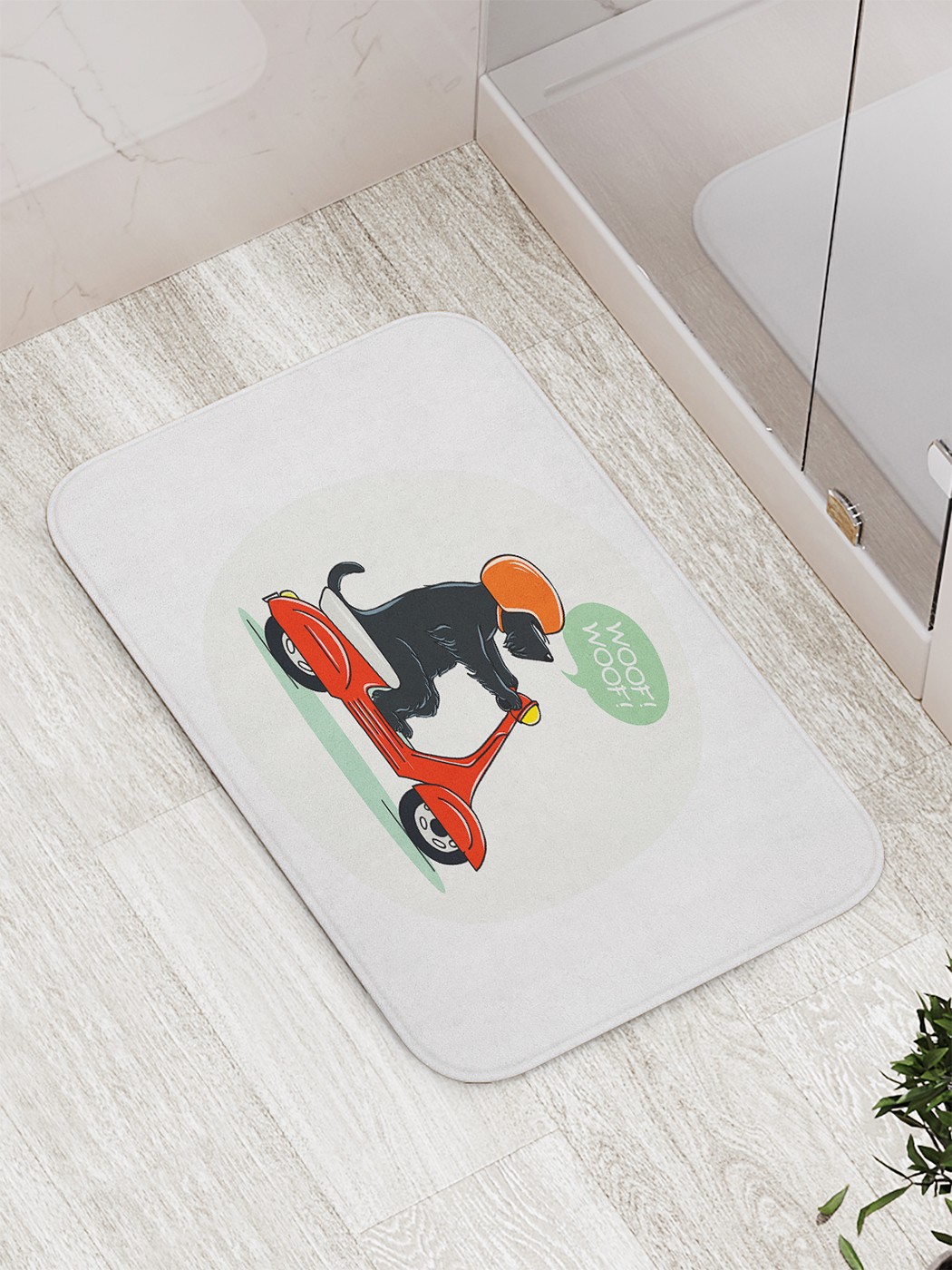 

Коврик противоскользящий для ванной, сауны, бассейна, 77х52 см bath_71942 JoyArty