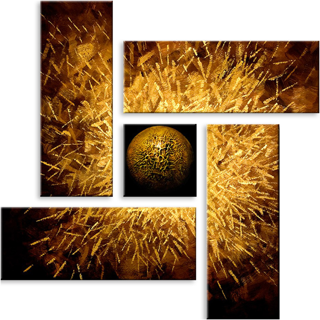 

Картина модульная на холсте Модулка Вспышки солнца 90x103 см, 4486