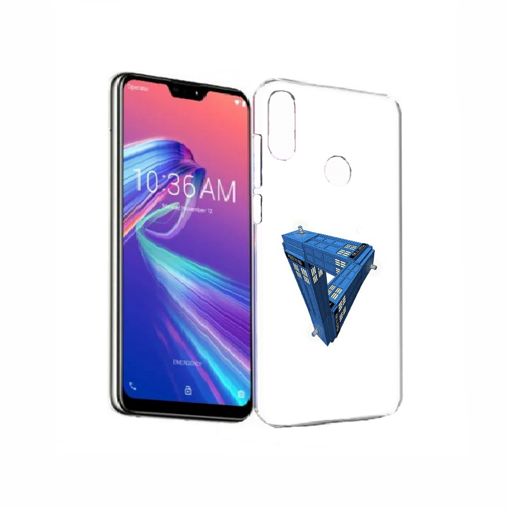 

Чехол MyPads Tocco для Asus ZenFone Max Pro (M2) (ZB631KL) головолока абстракция, Прозрачный, Tocco