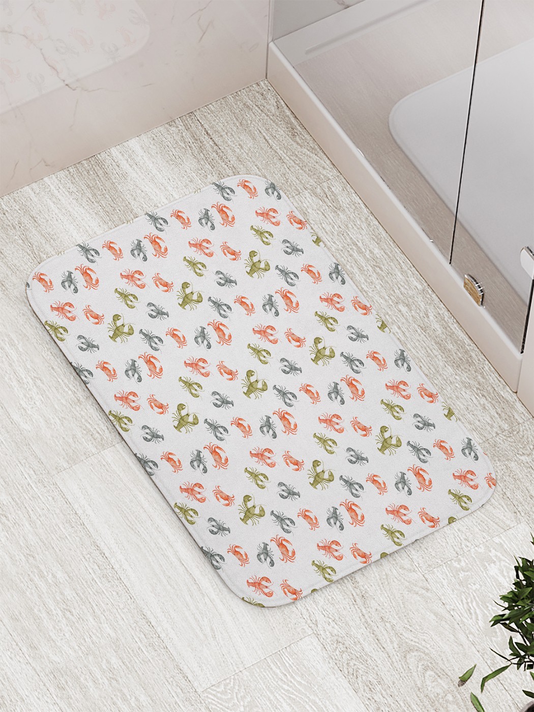 

Коврик противоскользящий для ванной, сауны, бассейна, 77х52 см bath_69461 JoyArty