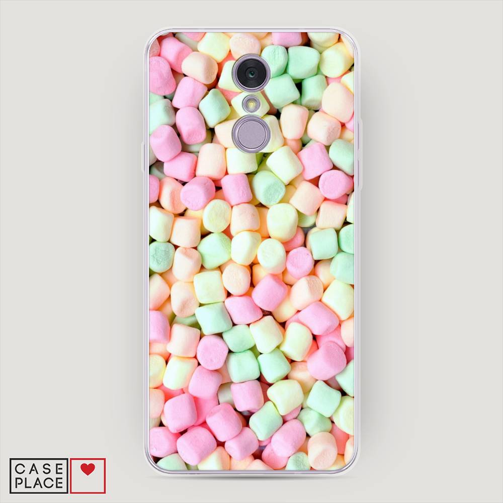 

Чехол Awog на LG Q7 (Plus, Alpha) "Marshmallows", Зеленый;желтый;розовый, 83550-10