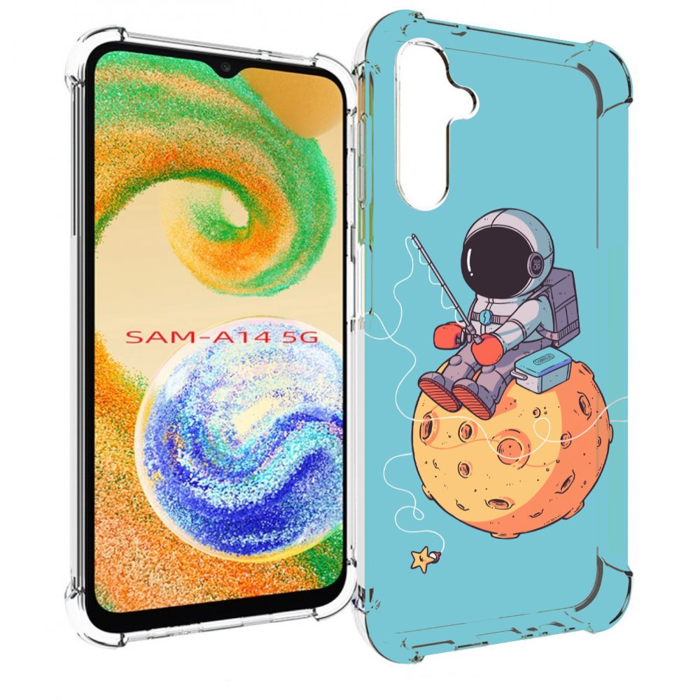 

Чехол MyPads астронавт ловит звезду для Samsung Galaxy A14 5G, Прозрачный, Tocco
