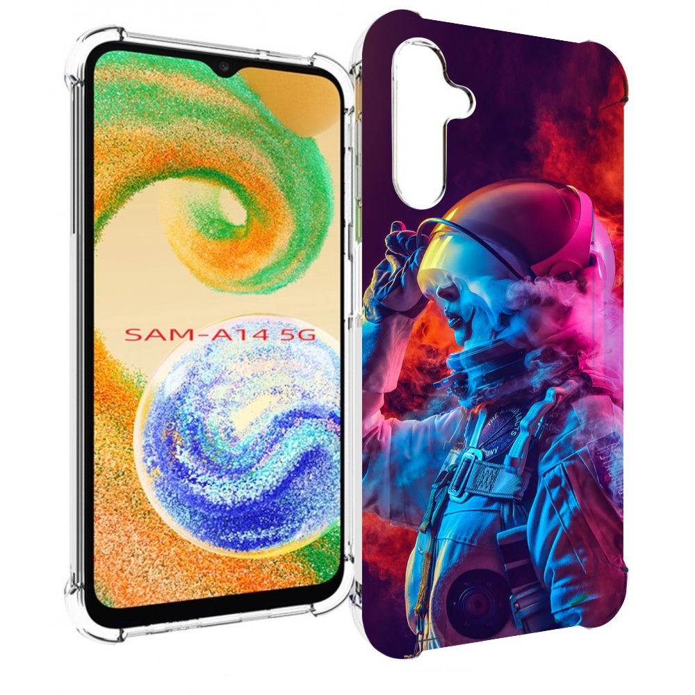 

Чехол MyPads астронавт в дыму для Samsung Galaxy A14 5G, Прозрачный, Tocco