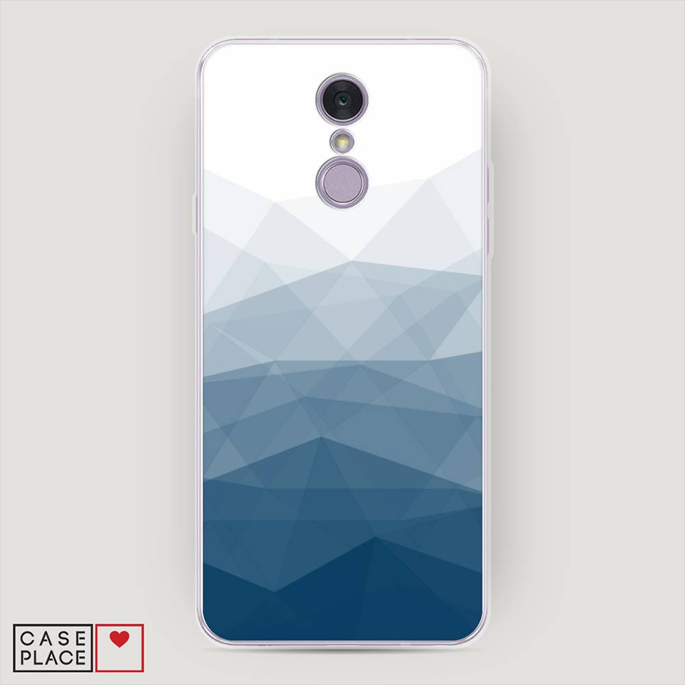 

Чехол Awog на LG Q7 (Plus, Alpha) "Абстракция небо", Синий;голубой;белый, 83550-3