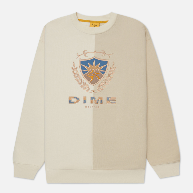 

Свитшот мужской Dime Split Crest Crew Neck бежевый XL, Split Crest Crew Neck