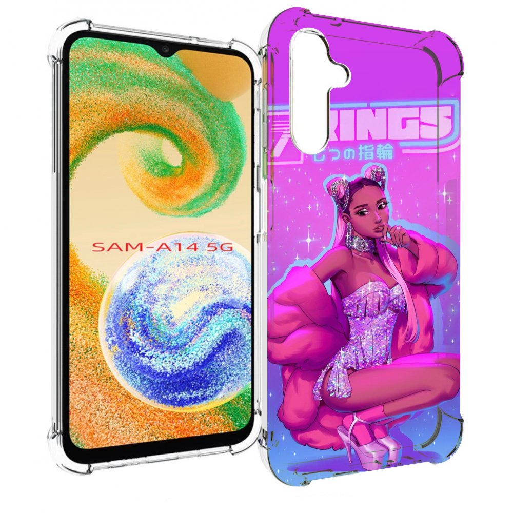 

Чехол MyPads ариана-гранде для Samsung Galaxy A14 5G, Прозрачный, Tocco