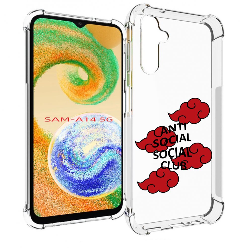

Чехол MyPads анти-социал-социал-клаб для Samsung Galaxy A14 5G, Прозрачный, Tocco