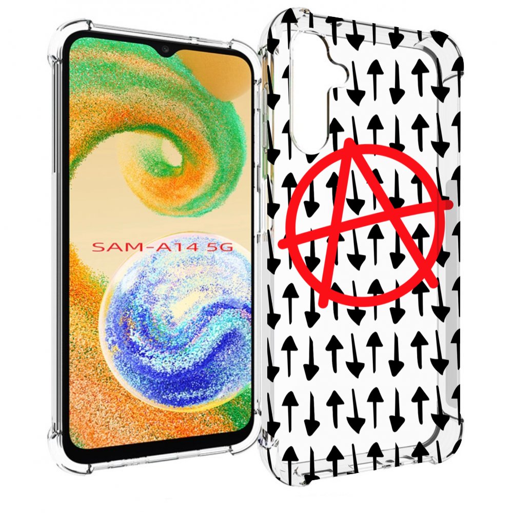 

Чехол MyPads анархия-панк для Samsung Galaxy A14 5G, Прозрачный, Tocco