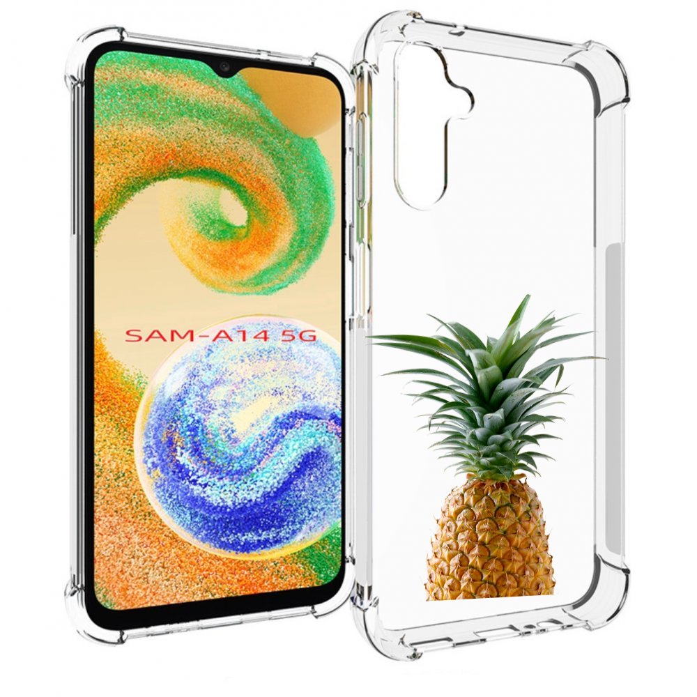 

Чехол MyPads ананас для Samsung Galaxy A14 5G, Прозрачный, Tocco