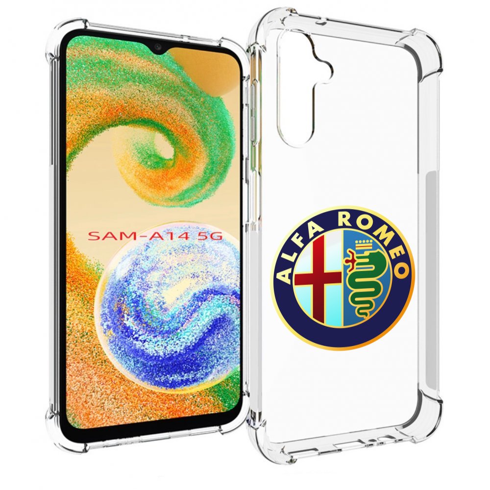 

Чехол MyPads альфа-ромео-2 мужской для Samsung Galaxy A14 5G, Прозрачный, Tocco