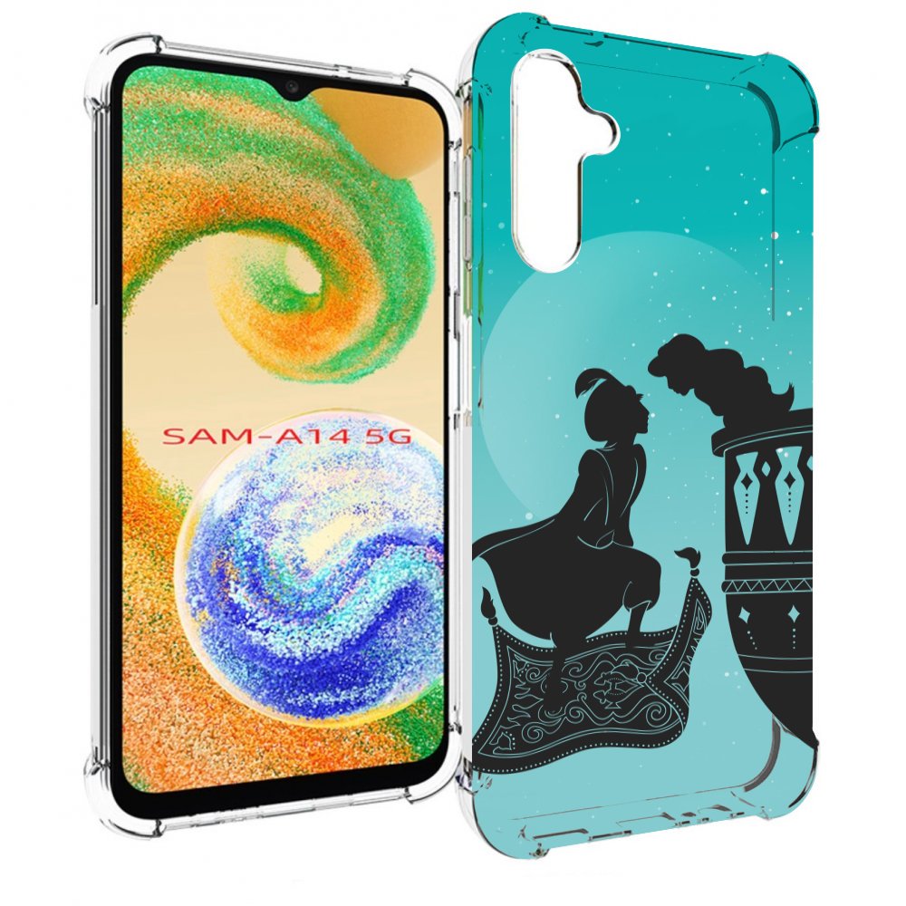 

Чехол MyPads алладин тень для Samsung Galaxy A14 5G, Прозрачный, Tocco
