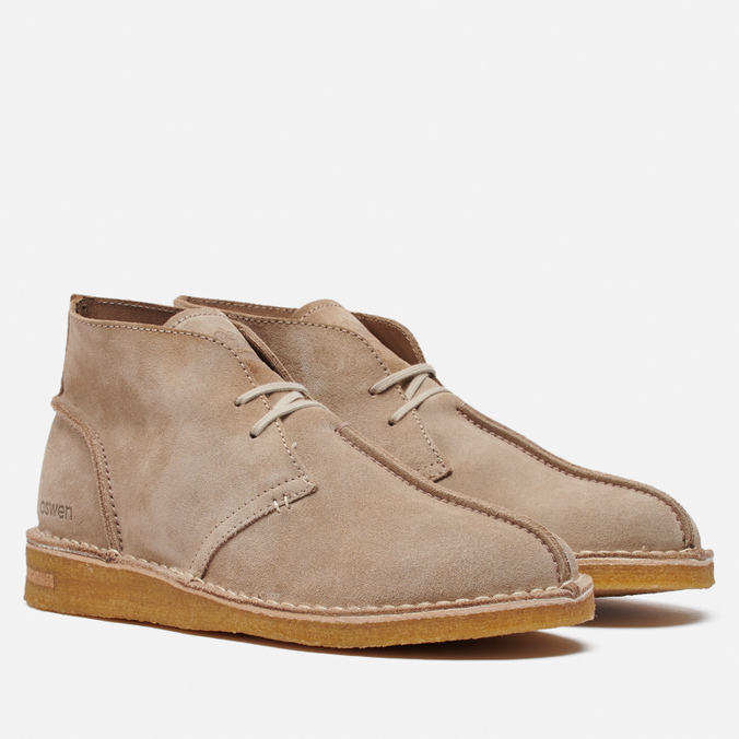 

Ботинки унисекс Oswen Agnes Suede бежевые 46 EU, Agnes Suede