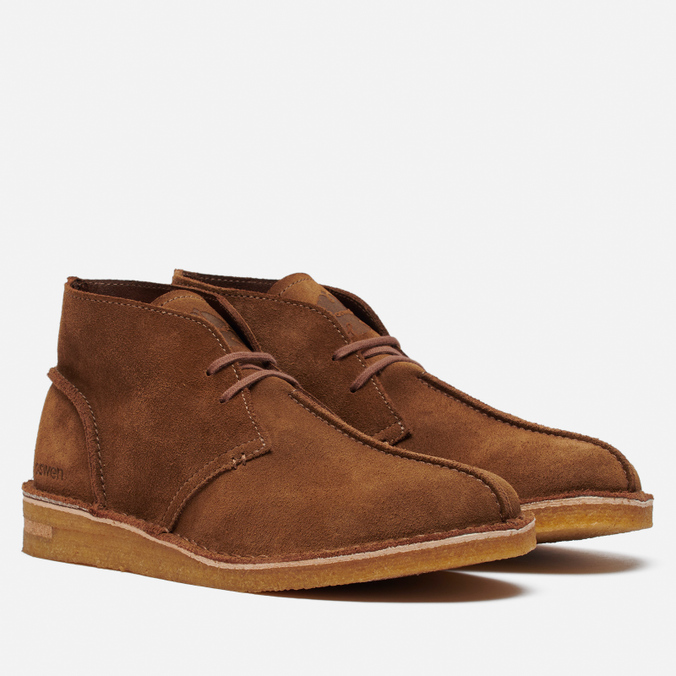

Ботинки унисекс Oswen Agnes Suede коричневые 47 EU, Agnes Suede