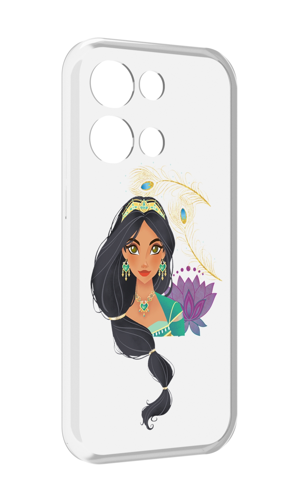 

Чехол MyPads принцесса-из-алладина женский для OPPO Reno8 Pro, Прозрачный, Tocco