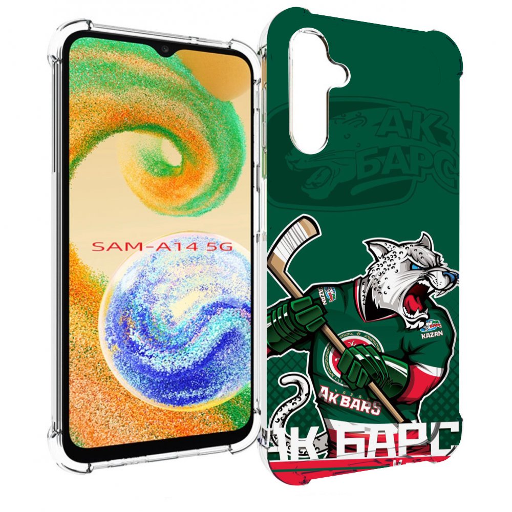 

Чехол MyPads ак барс казань для Samsung Galaxy A14 5G, Прозрачный, Tocco
