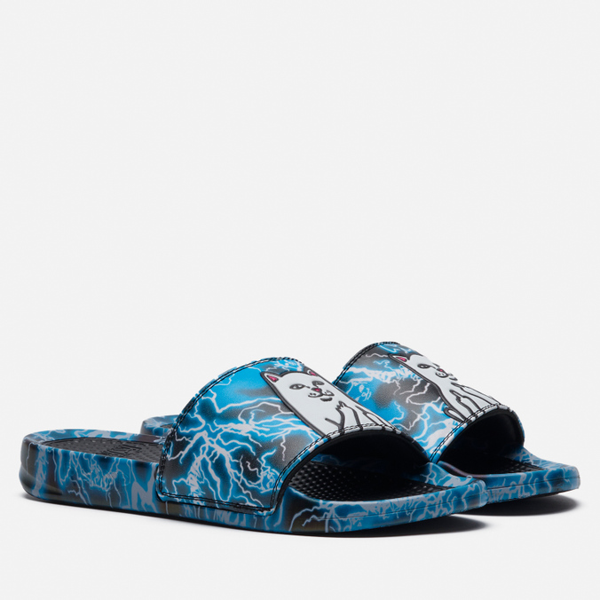 

Шлепанцы мужские Ripndip Nikola синие 46 EU, Nikola