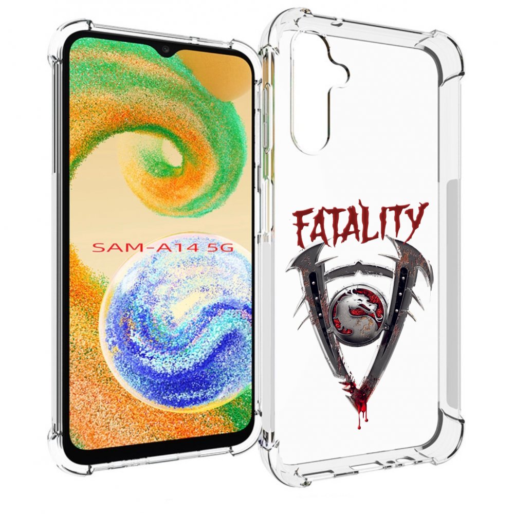 

Чехол MyPads Фаталити мужской для Samsung Galaxy A14 5G, Прозрачный, Tocco