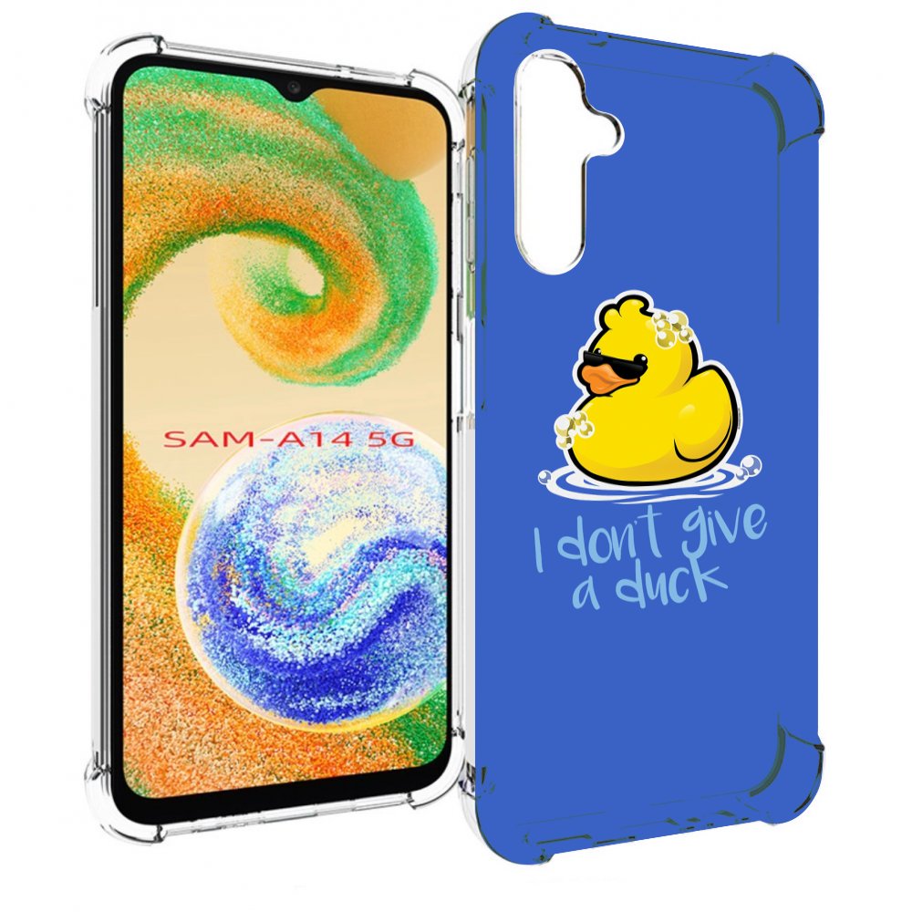 

Чехол MyPads Уточка для Samsung Galaxy A14 5G, Прозрачный, Tocco