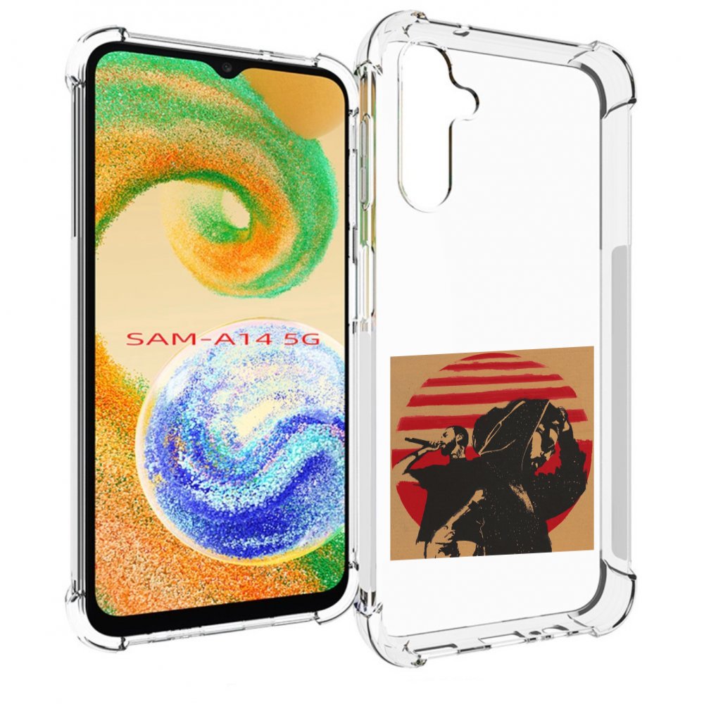 

Чехол MyPads Утопия Мияги и Энди панда для Samsung Galaxy A14 5G, Прозрачный, Tocco