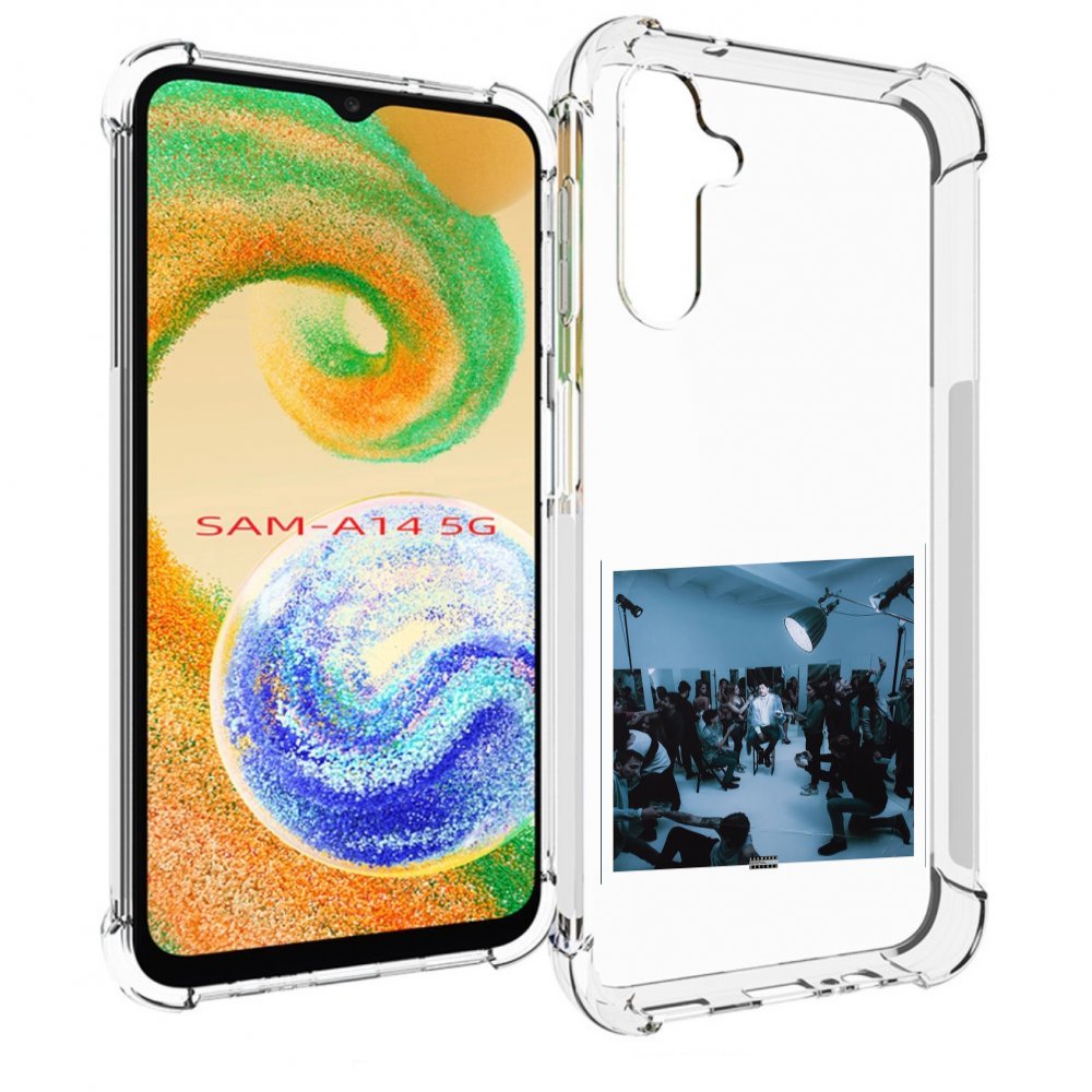 

Чехол MyPads Уроборос Скриптонит для Samsung Galaxy A14 5G, Прозрачный, Tocco