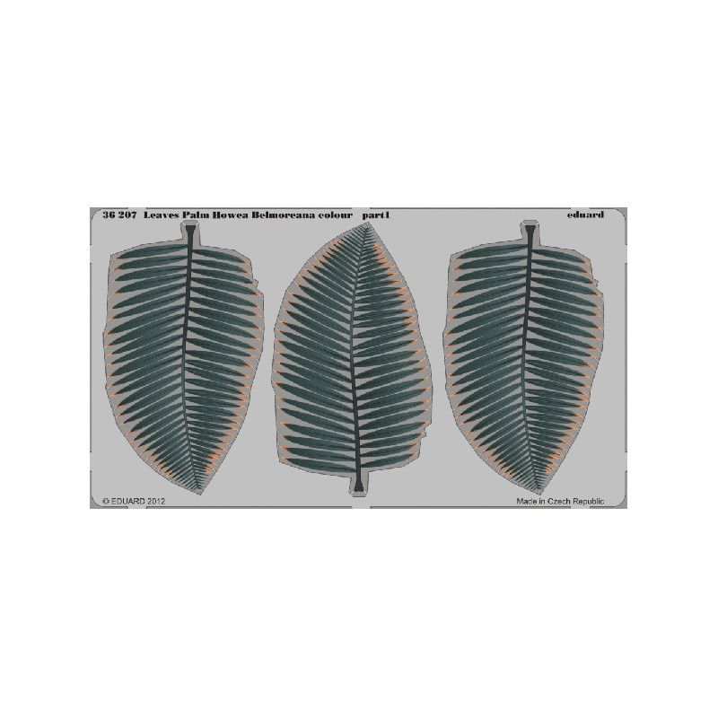 

36207 Eduard 1/35 Фототравление для Leaves Palm Howea Belmoreana colour, Цветной