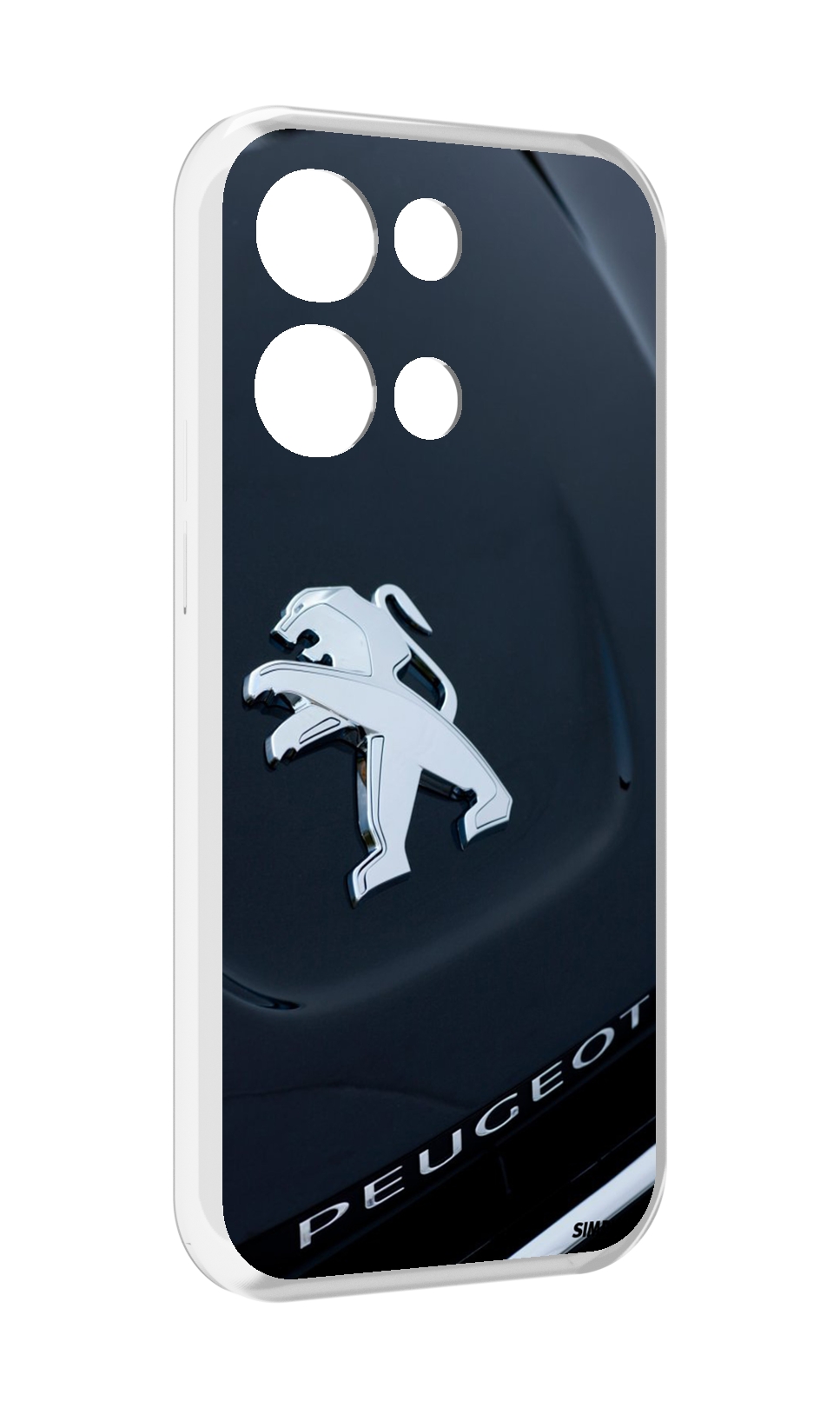 

Чехол MyPads пежо peugeot 2 для OPPO Reno8 Pro, Прозрачный, Tocco