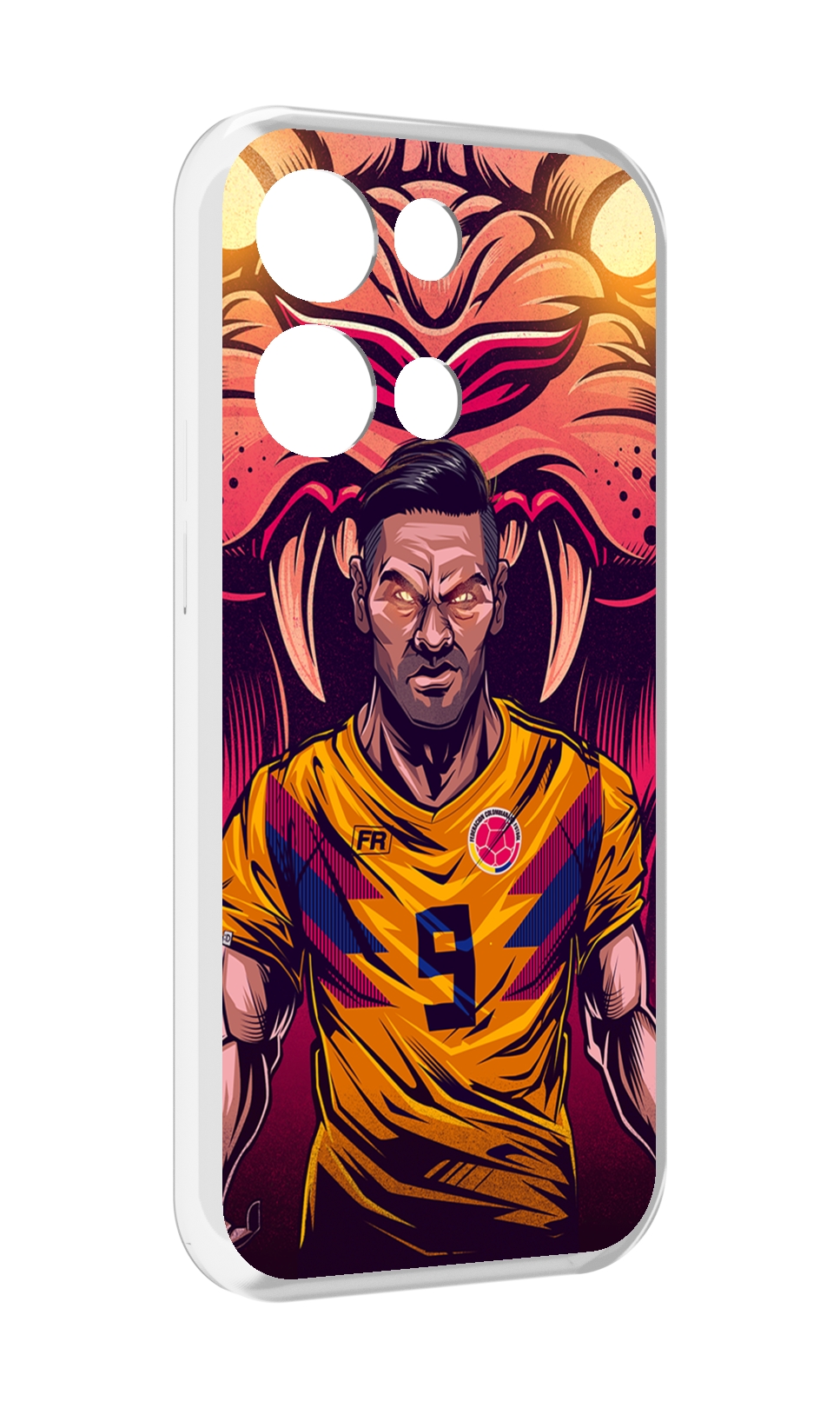 

Чехол MyPads парень-тигр-красный для OPPO Reno8 Pro, Прозрачный, Tocco
