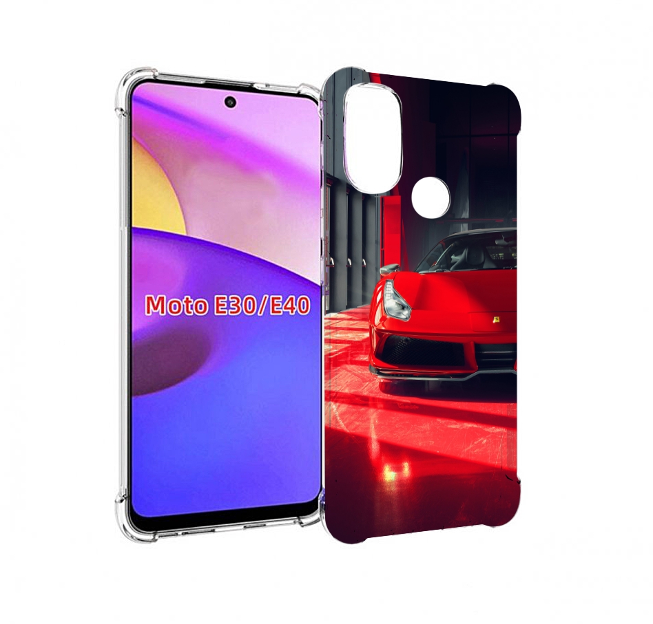 

Чехол бампер MyPads ферра для Motorola Moto E30., Прозрачный, Tocco