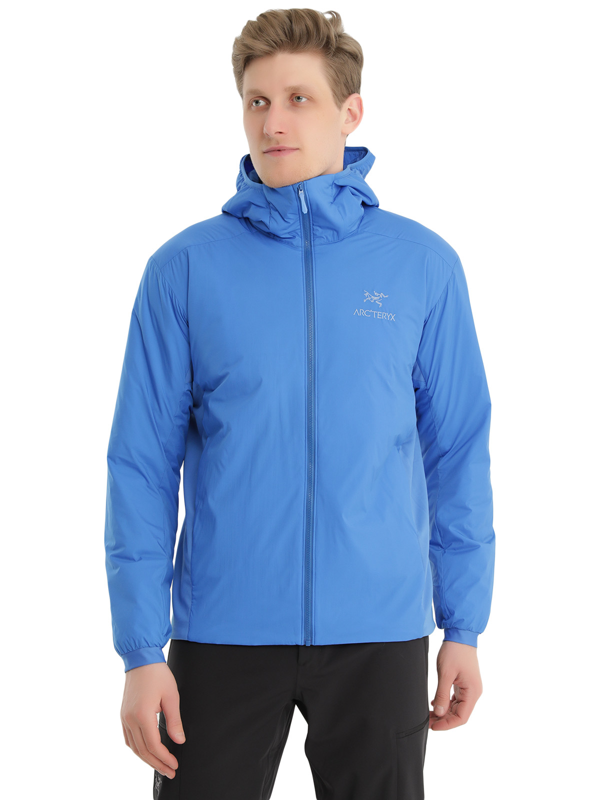 фото Спортивная куртка мужская arcteryx l07801500 голубая 48; 50