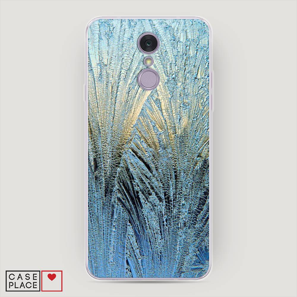 

Чехол Awog на LG Q7 (Plus, Alpha) "Лёд", Голубой, 83550-4