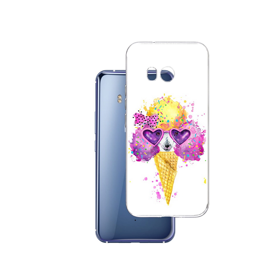 

Чехол MyPads Tocco для HTC U11 Рожок, Прозрачный, Tocco