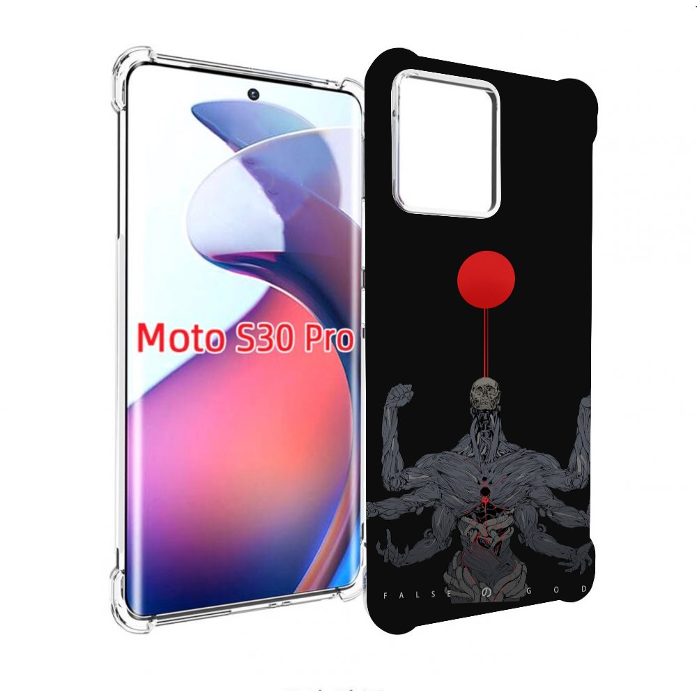 

Чехол MyPads скелет-с-6-руками для Motorola Moto S30 Pro, Прозрачный, Tocco