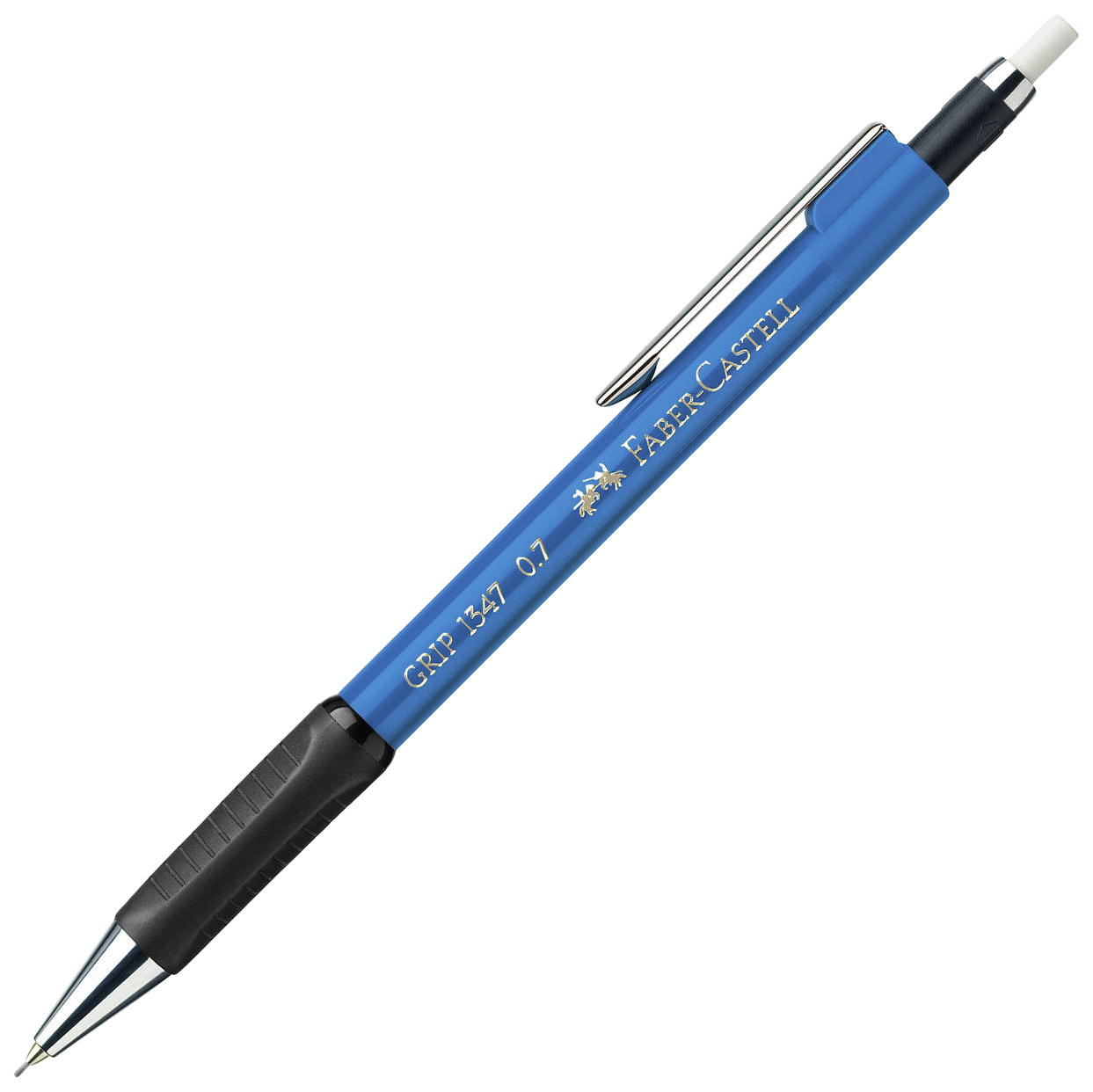 

Карандаш механический Faber-Castell GRIP1347 0,7 мм, синий корпус