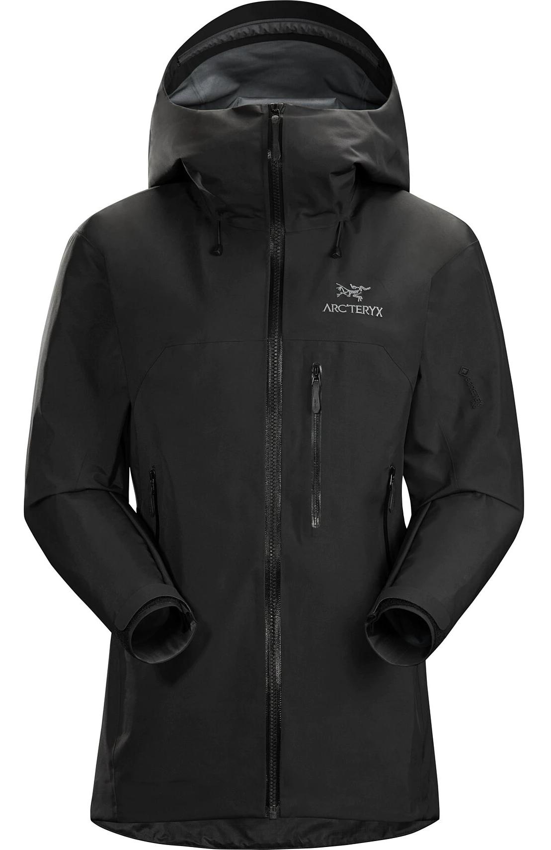 фото Спортивная куртка женская arcteryx l07413800 черная 48