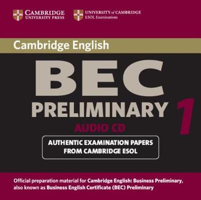 

Книга Cambridge BEC Preliminary 1: Practice Tests Audio CD (Лицензия)