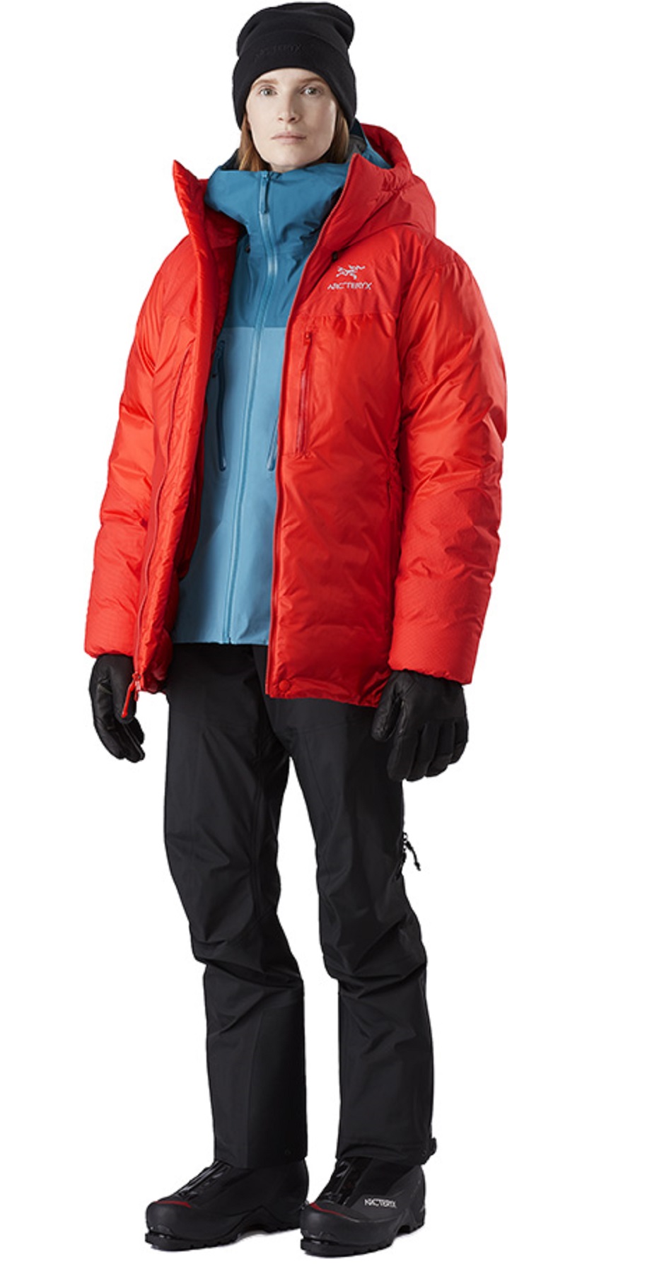 

Пуховик женский Arcteryx L07660300 красный 46, L07660300