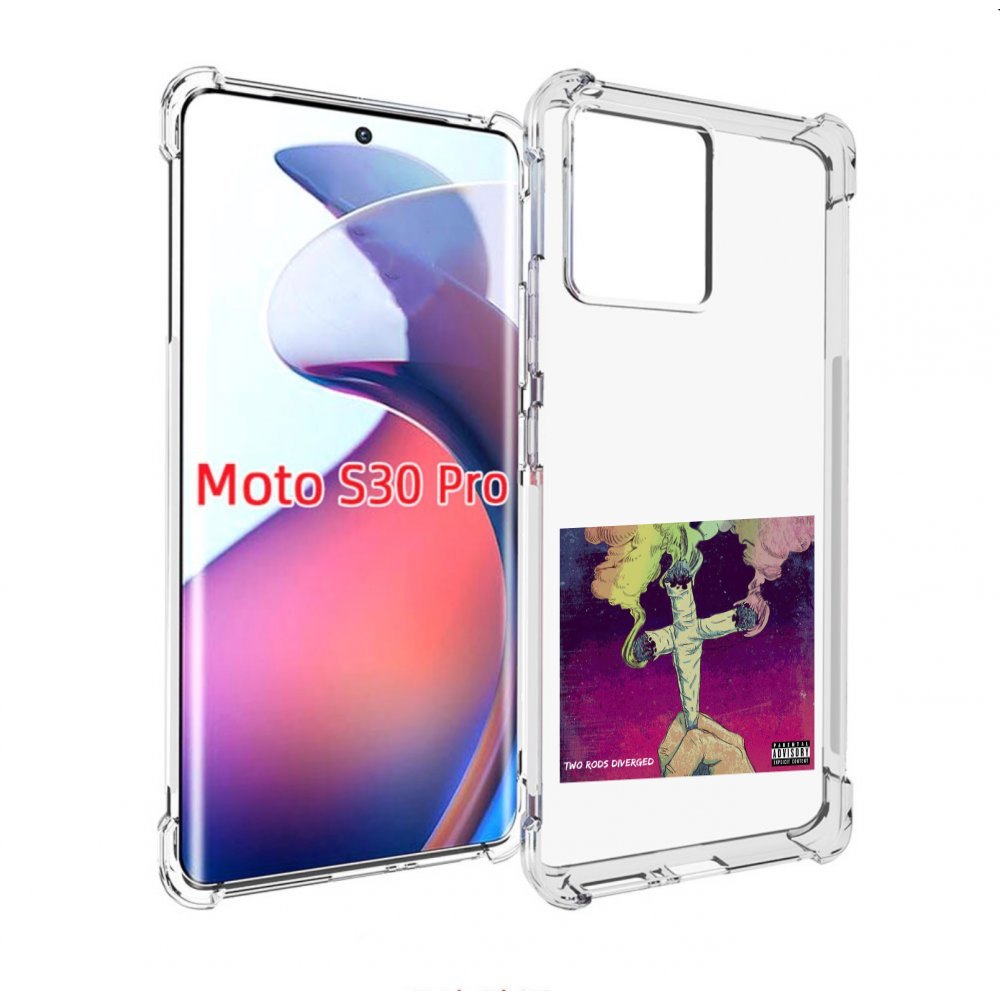 

Чехол MyPads сигаретный крест для Motorola Moto S30 Pro, Прозрачный, Tocco